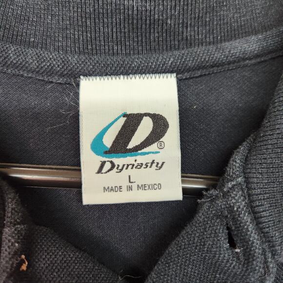 Vintage Dynasty White Sox Polo Size Large 90s MLB Baseball - Picture 6 of 6